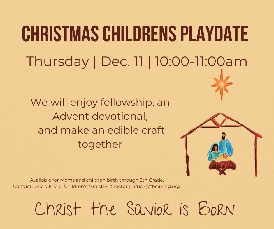Christmas Children's Playdate