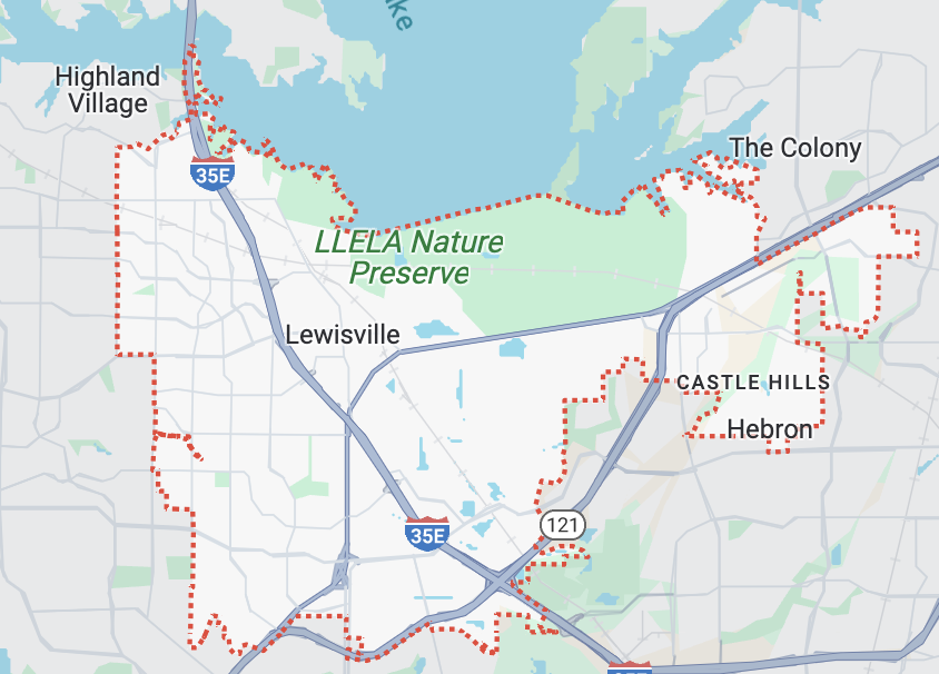 Lewisville City Limits