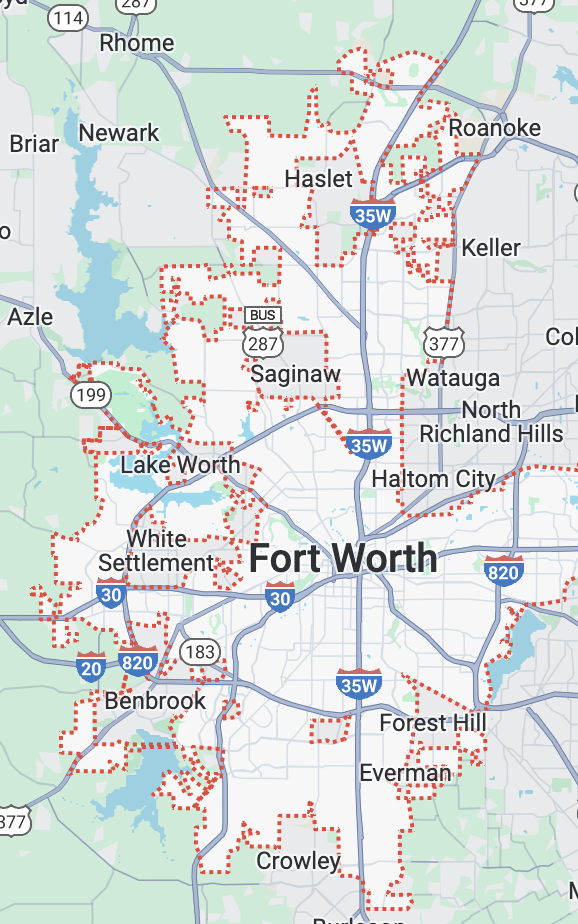 Ft. Worth City Limits